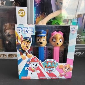 PAW Patrol PEZ Chase & Skye 2-PACK. Brand New With Tags.